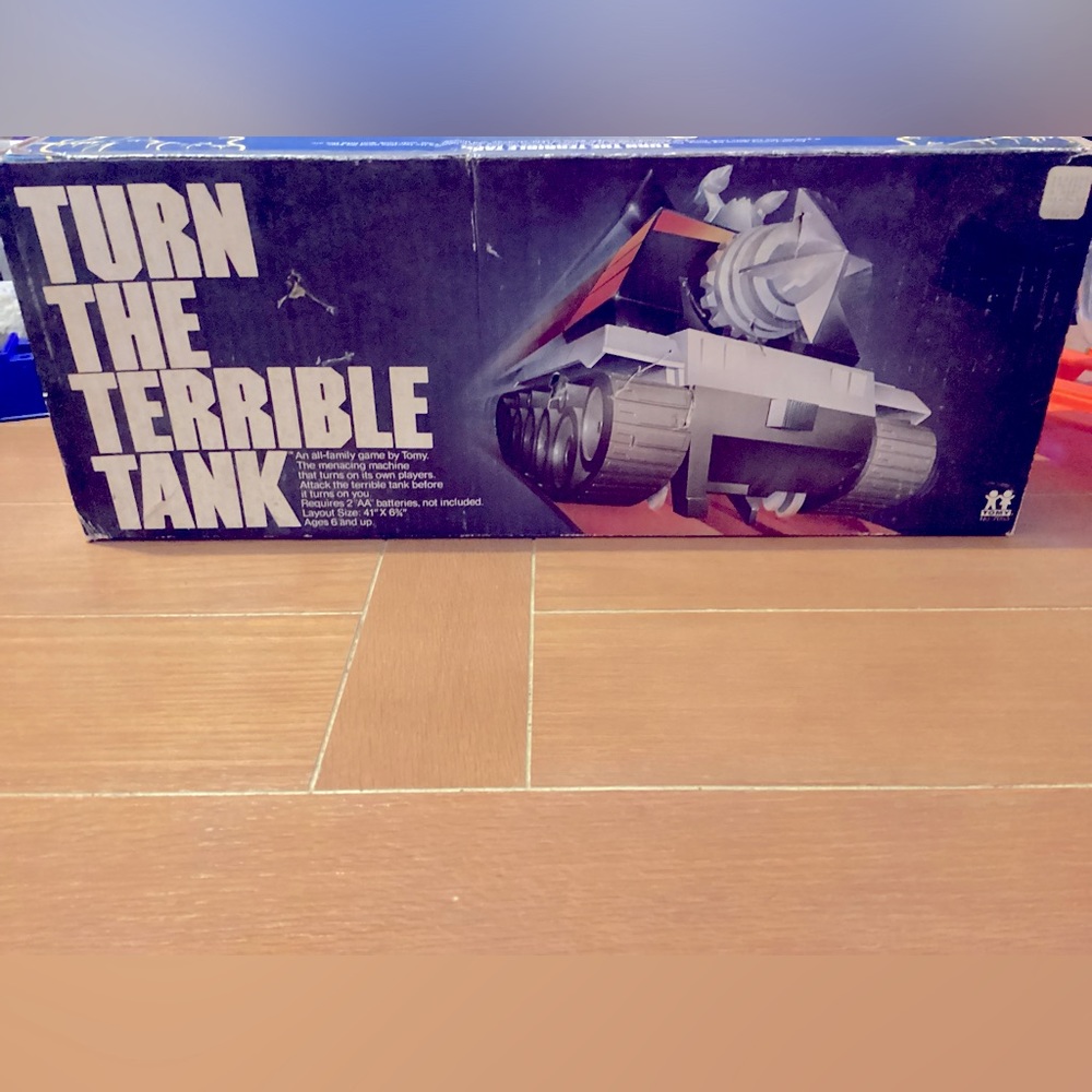 1979 by Tomy: Turn The Terrible Tank Toy